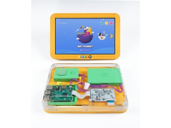 子ども向けDIYタブレット「MakePad」--ラズパイでプログラミング教育