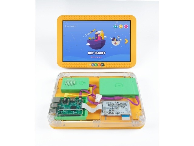 子ども向けdiyタブレット Makepad ラズパイでプログラミング教育 Cnet Japan