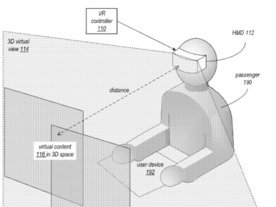アップル、乗り物酔いを軽減する車内用VRシステムで特許を出願