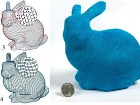  3Dプリントしたような立体の編み物を実現--カーネギーメロン大が編み機向けソフト