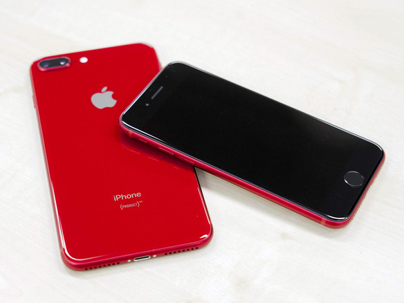 スマートフォン本体iPhone8 plus PRODUCT red