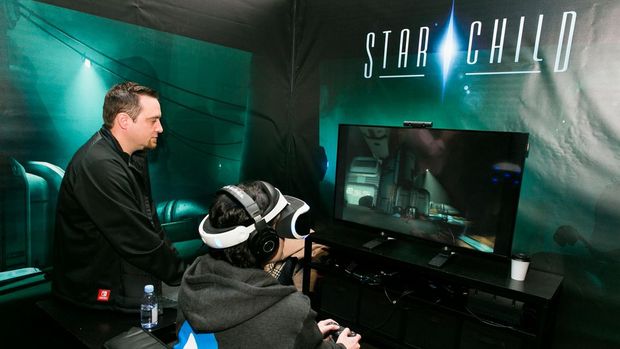 　「PlayStation VR」用として発売予定のゲーム「Star Child」も、Tribeca Film Festivalで先行披露された。未知の惑星でミッションに乗り出すSFアドベンチャーである。