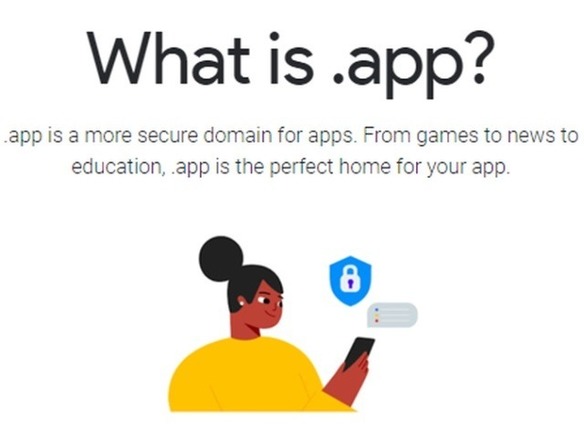 グーグル、完全HTTPS接続で安全なアプリ用ドメイン「.app」--早期登録を受付開始