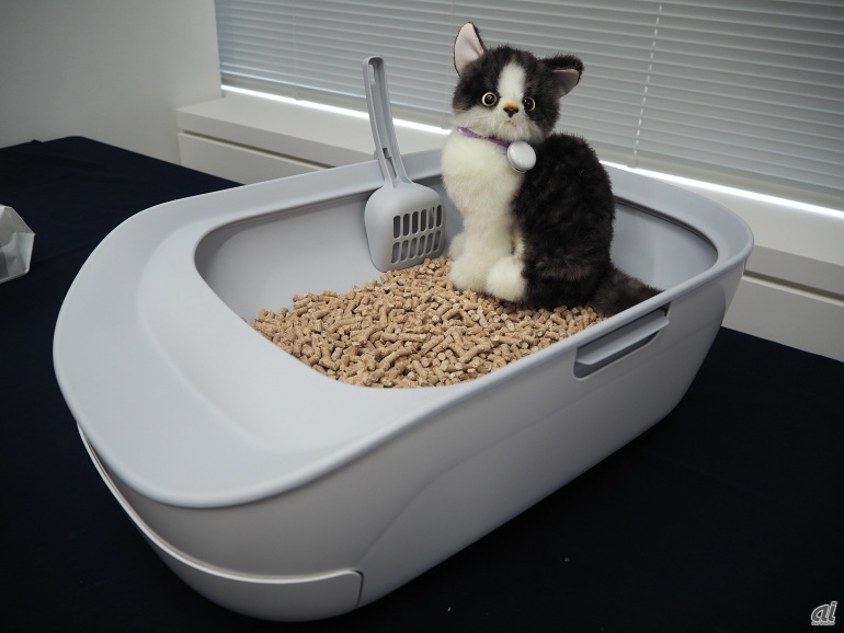 猫用システムトイレ型 ペットケアモニター「HN-PC001」