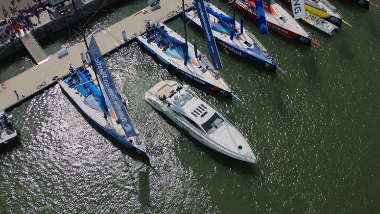ヨット用の自動ドッキングシステム（出典：Volvo Penta）
