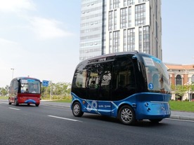 ソフトバンク、自動運転バスの日本での活用に向けバイドゥと協業