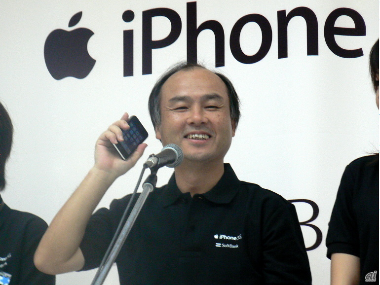 2008年7月11日に発売されたiPhone 3G