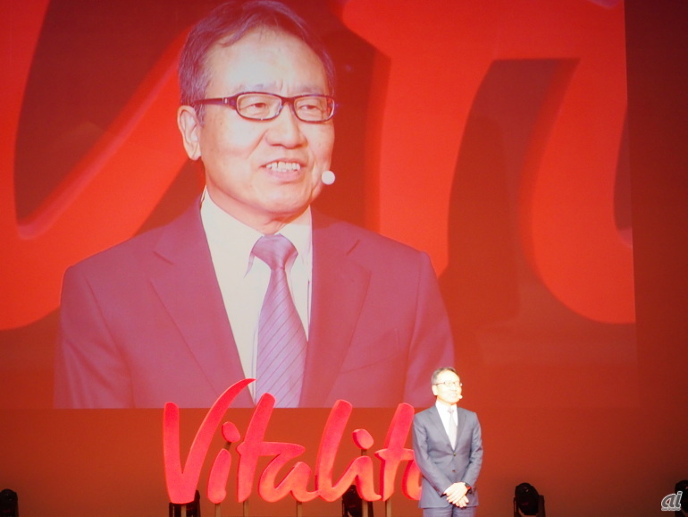 ソフトバンク 代表取締役 社長執行役員兼CEOの宮内謙氏も登壇。データ収集プラットフォームなど技術面でプロジェクトを支えたという