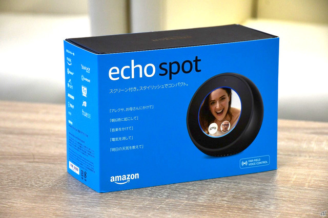 Echo Spotのパッケージ