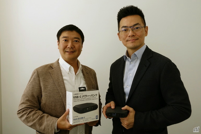 マネージングディレクターの田中大祐氏（左）、CEOのJason Wong氏（右）