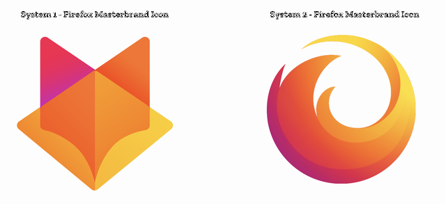 Mozillaが公開したマスターブランドの2つの案