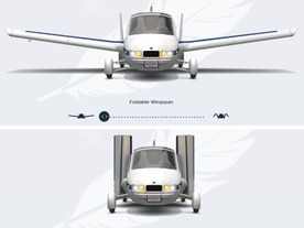 空飛ぶ自動車「Transition」、いよいよ2019年に発売--2人乗りで航続距離640km