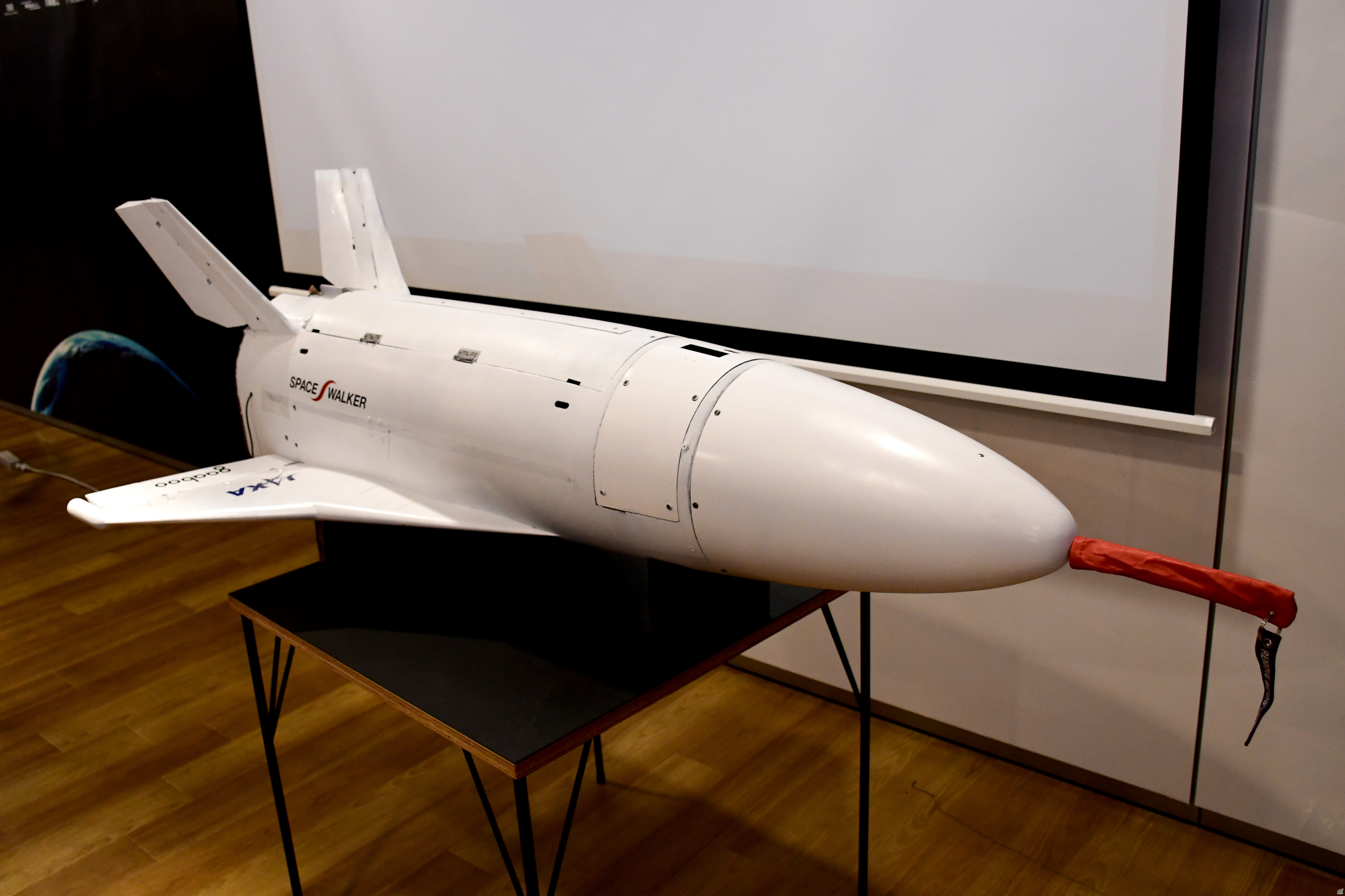 WIRESシリーズの14号機。実際に実験で飛行した機体だという