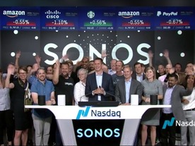 スマートスピーカのSonosがNASDAQに上場--1株あたり15ドルで目標には届かず