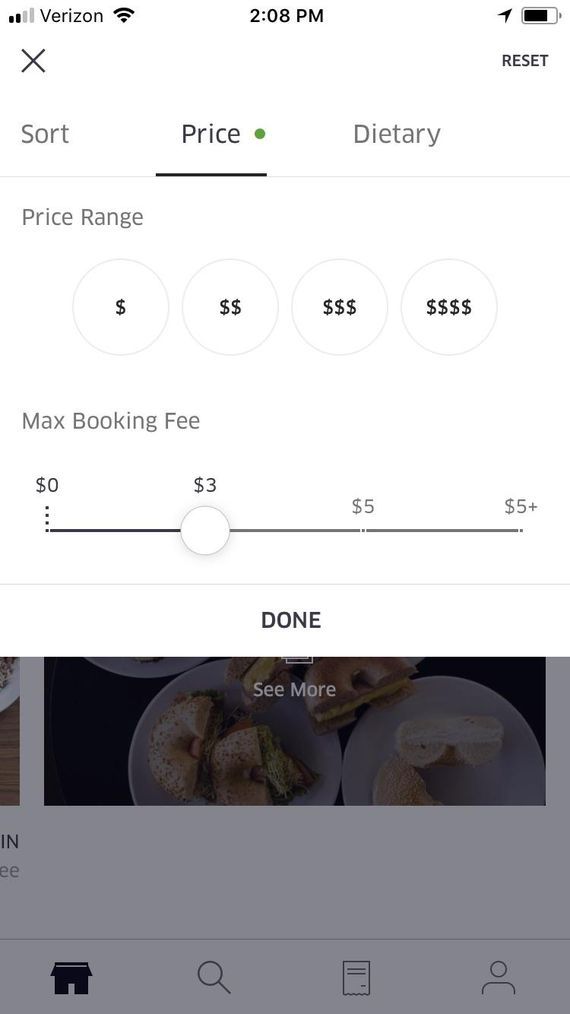Uber Eats」、料金体系を一部変更--レストランからの距離に応じて予約 