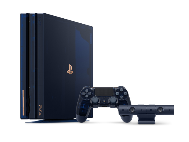 SIE、世界限定5万台の濃紺スケルトンPS4 Pro--PSシリーズ実売5億