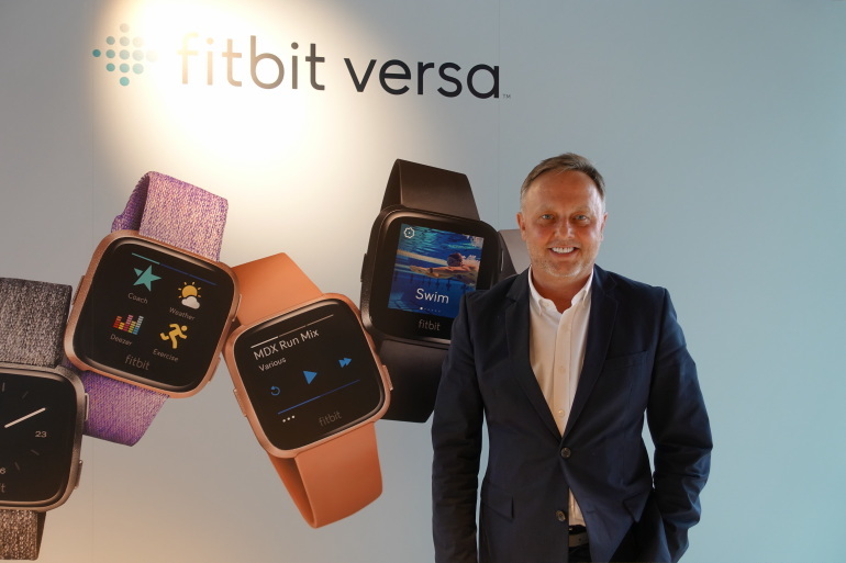 Fitbit 副社長兼アジア太平洋地域事業部長のスティーブ・モーリー氏