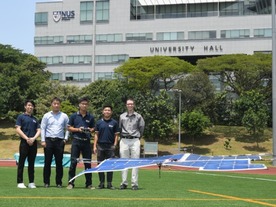 シンガポール国立大学、ソーラー発電だけで飛行するドローンを開発