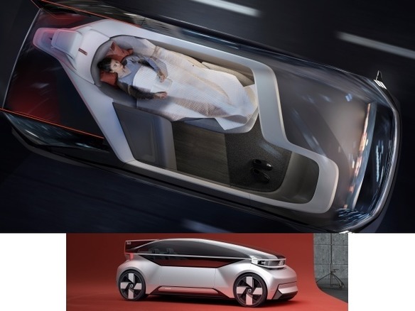 ボルボ、完全な自動運転EV「Volvo 360c」は移動の考え方を変える--コンセプトを公開