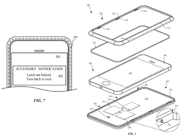 Apple、スマホ用保護ケースの取り付け不具合を画面で警告--特許を取得
