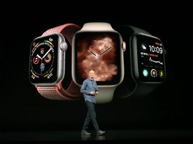 「Apple Watch Series 4」発表--ディスプレイ約30％大型化、税別4万5800円から