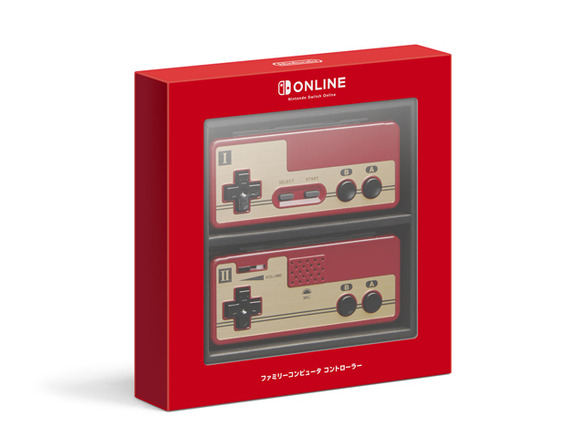 Nintendo Switch用ファミコン型コントローラ発売--オンラインサービス