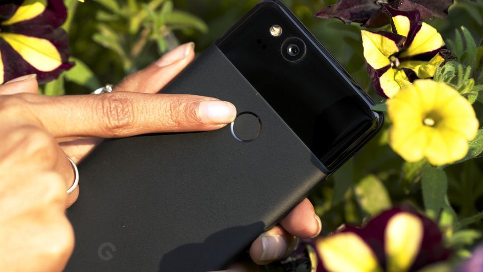 Googleのスマートフォン「Pixel」の指紋センサ