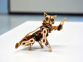 STEM教育に最適なオープンソースのネコ型ロボット「Nybble」--子どもにも大人にも