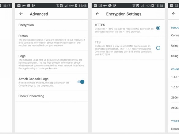 プライバシー重視のDNSサービス「1.1.1.1」、Android／iOSアプリを公開