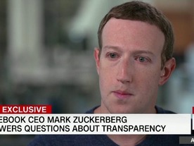 FacebookのザッカーバーグCEO、「会長を辞任するつもりはない」--CNNのインタビューで