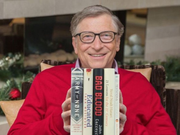 ビル・ゲイツ氏、2018年に読んだおすすめの5冊を紹介