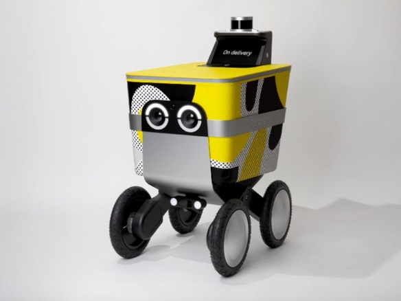 宅配サービスのPostmates、荷運びロボット「Serve」を開発--歩道を使い渋滞を回避