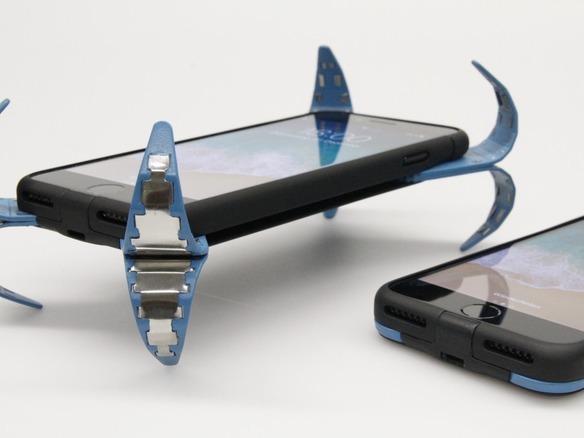 飛び出すダンパーでiphoneを守る衝撃吸収ケース Adcase Kickstarterに登場 Cnet Japan