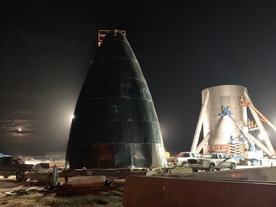 巨大ロケット「Starship」、マスクCEOがプロトタイプの画像を公開