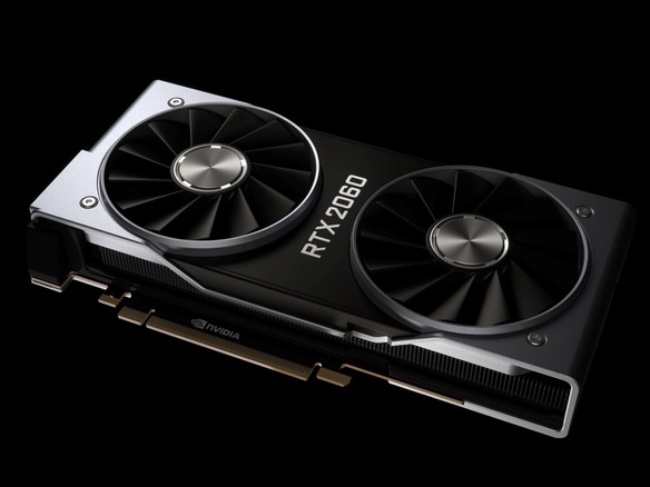 NVIDIA、レイトレーシング対応GPU「GeForce RTX 2060」を発表