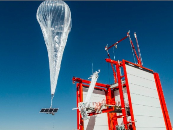 Alphabet傘下の気球ネット網「Loon」、諮問委員会を設置--通信業界のベテラン迎える