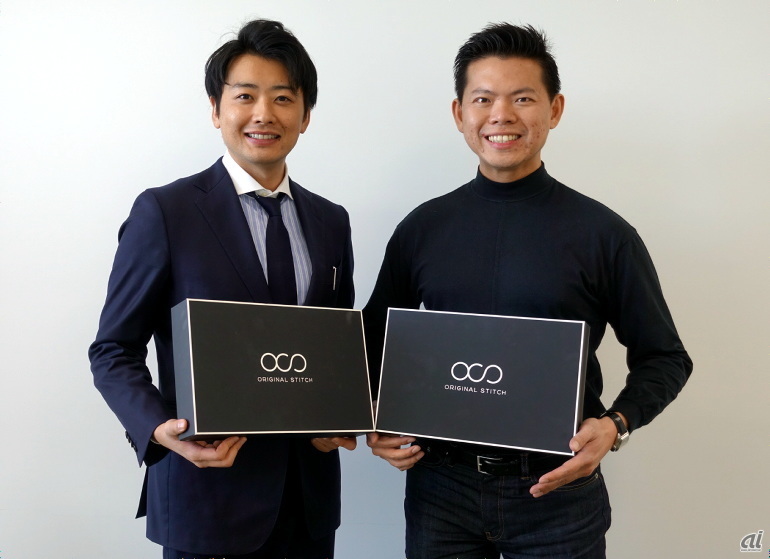 Original Japan 取締役 COOの藤本学氏とOriginal FOUNDER&CEOのジン・コウ氏