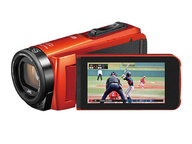 JVC、試合のスコアを表示できるビデオカメラ--屋外でも使いやすい4つの保護性能