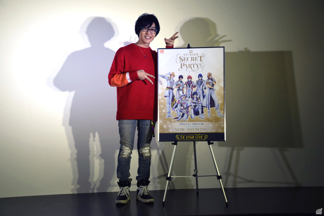 　ゲネプロ公演終了後、ゲストとして登場した一十木音也役の寺島拓篤さん。