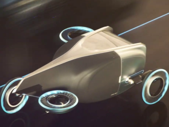 タイヤが水平なプロペラに--空飛ぶ自動車向けコンセプト、グッドイヤーが発表