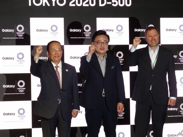 　サムスンは、長野1998冬季オリンピック以来、無線通信機器カテゴリのワールドワイドオリンピックパートナーを20年以上に渡り務めている。IOCの関係者らもお祝いに駆けつけた。