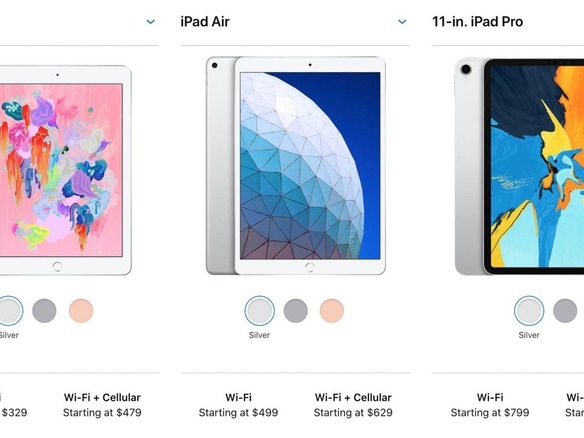 新「iPad Air」、2018年版「iPad」「iPad Pro」との違いは？