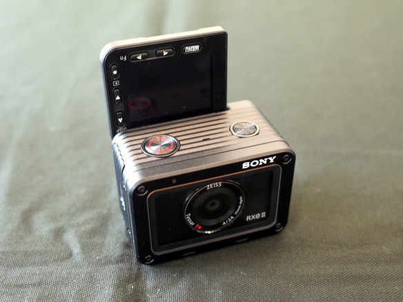 ソニー、1.0型イメージセンサー搭載の超小型カメラ「RX0 II」--4K動画本体内記録へ