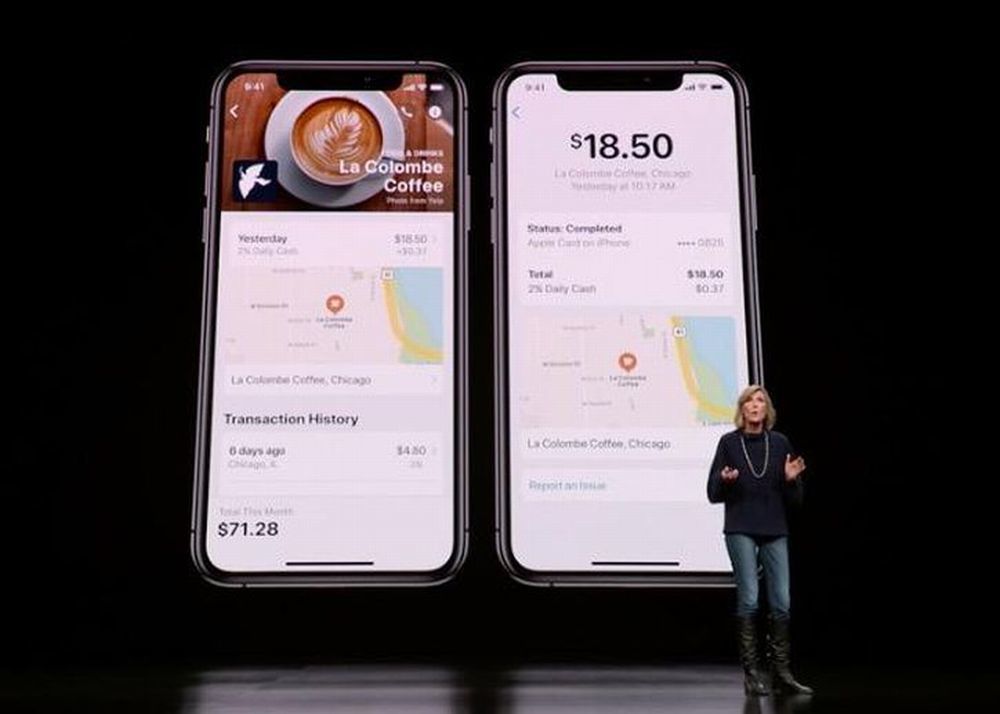 Apple Cardでは、どこで支払いをしたかが分かるようになっている