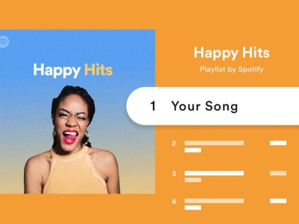 Spotify、プレイリストのパーソナライズ機能を拡大