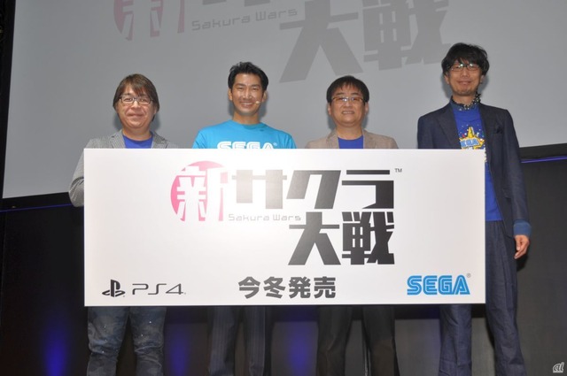 　PS4向けに今冬発売を発表した「新サクラ大戦」。主要スタッフによって概要が語られた。