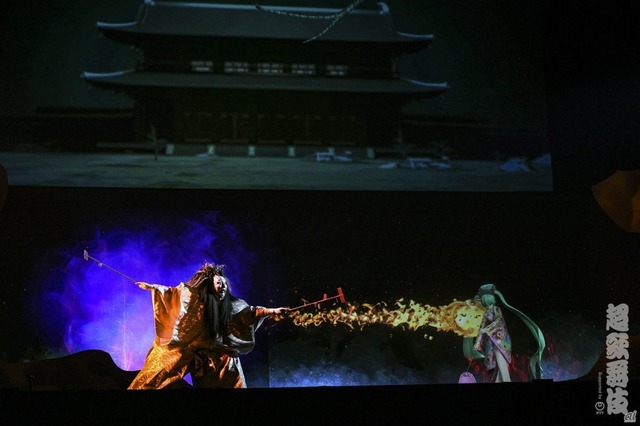 　NTTの協力により、演出には最先端の映像技術が使われているのも特徴となっている。