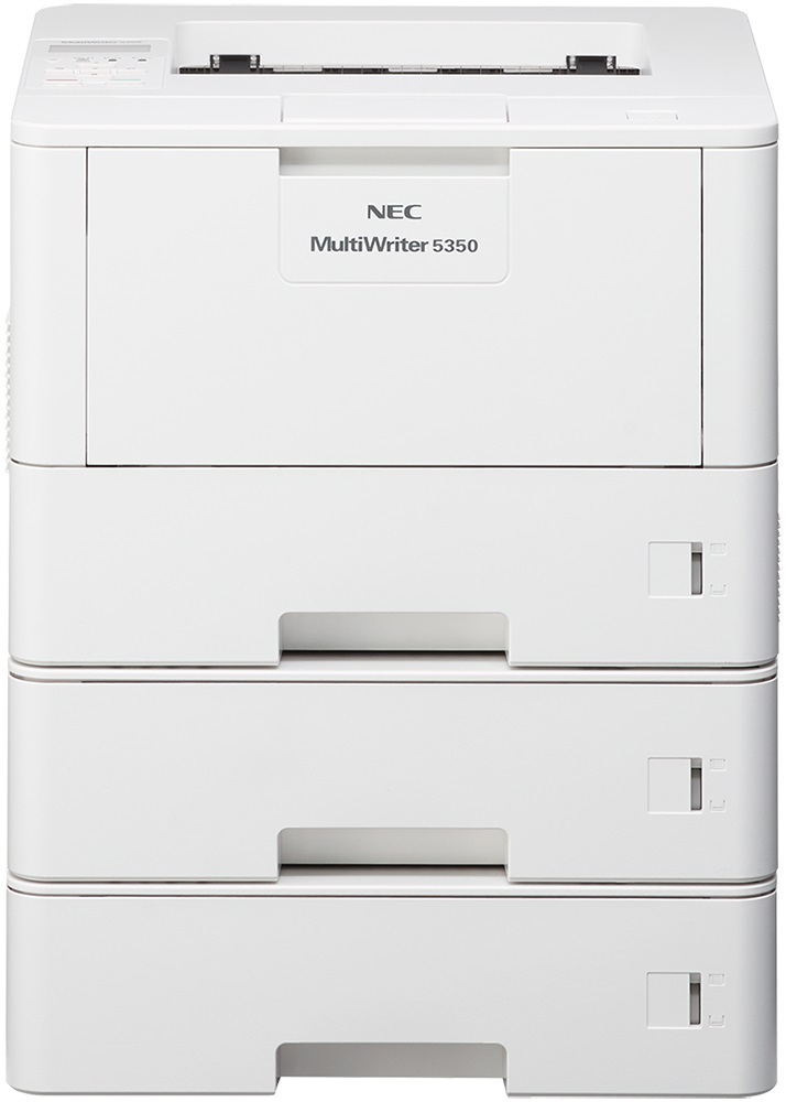 NEC、A4モノクロページプリンタ「MultiWriter 5350」--約11％小型化 