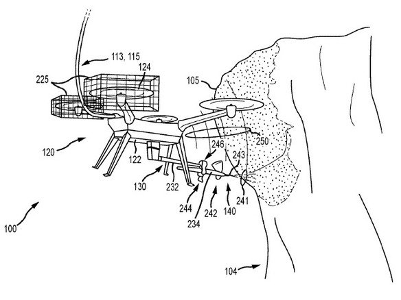 ディズニー、凸凹な壁をスプレーで塗装する自律飛行ドローン--特許を出願