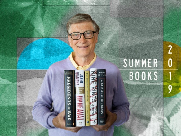 ビル・ゲイツ氏が選ぶ2019年夏のお薦め書籍5冊